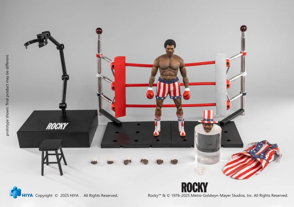 Preventa Figura Apollo Creed (PX Previews Exclusive) - Rocky I - Exquisite Super Series marca HIYA ESR0171 escala 1/12