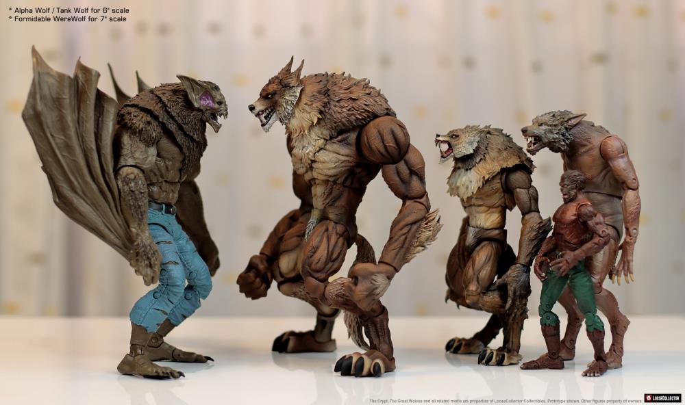 Pedido Figura Garros of the South - The Great Wolves - The Crypt marca LooseCollector escala pequeña 1/12