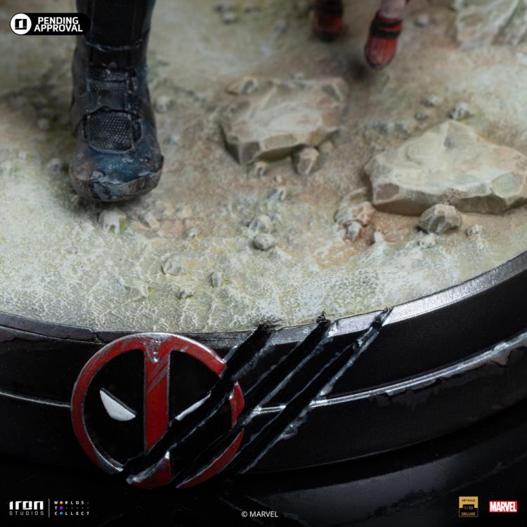 Preventa Estatua Deadpool & Wolverine (Dogpool) Deluxe (Limited Edition) - Deadpool & Wolverine marca Iron Studios escala de arte 1/10