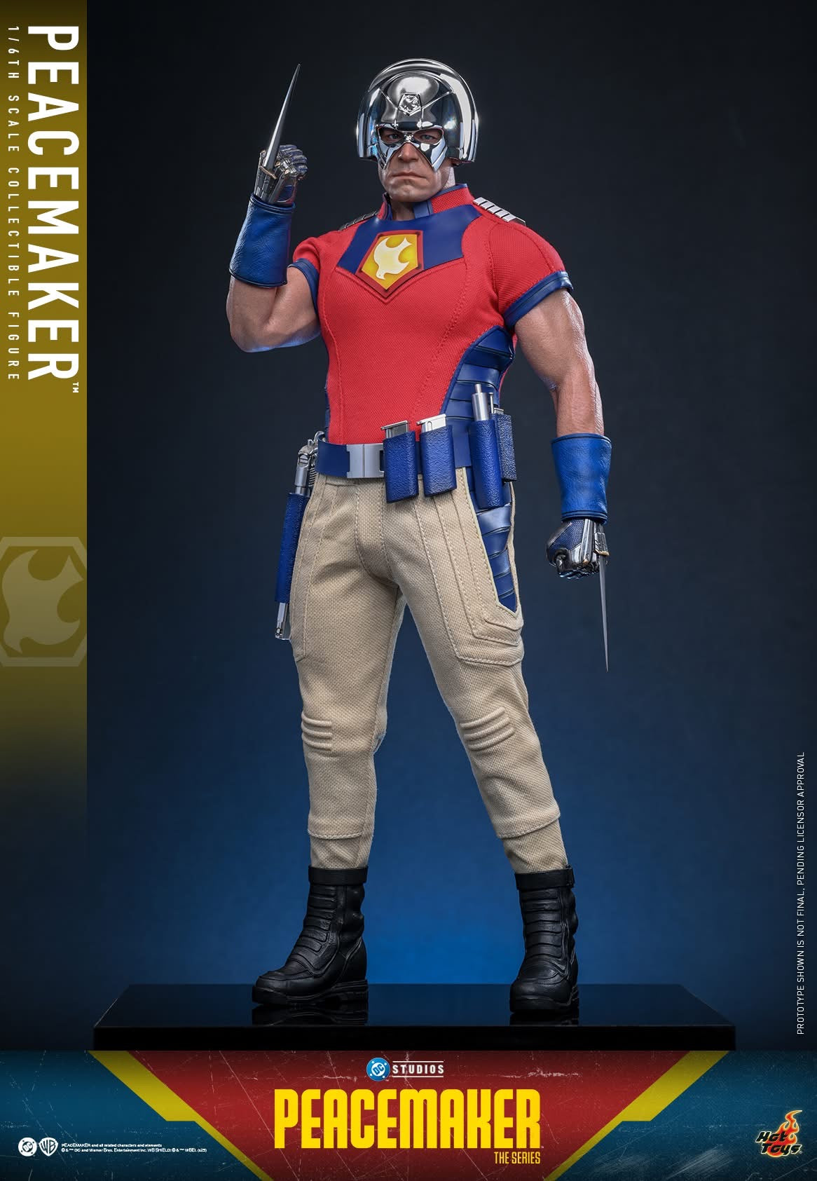 Preventa Figura Peacemaker - Season 2 marca Hot Toys TMS166 escala 1/6