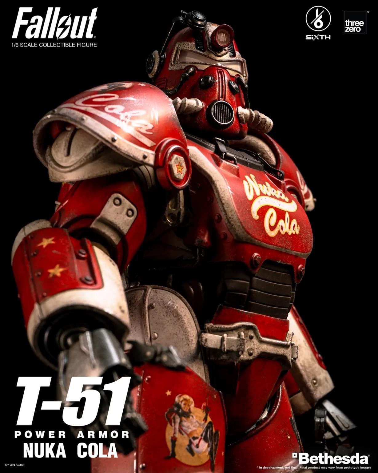 Pedido Figura T-51 (Nuka Cola) Power Armor - FALLOUT marca Threezero 3Z0773 escala 1/6