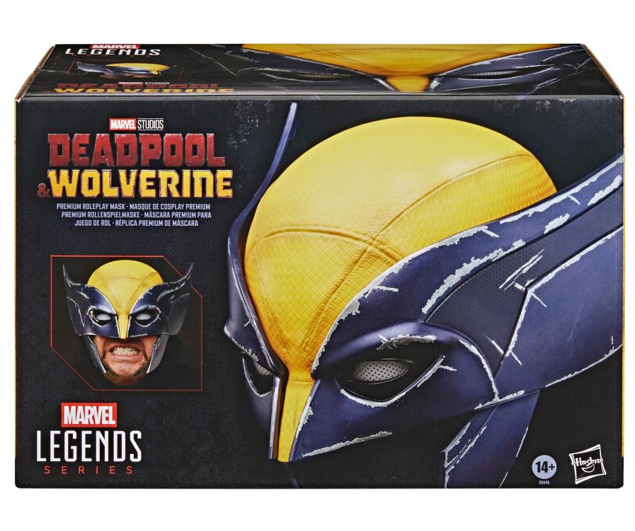 Pedido Casco Wolverine (mascara usable) - Deadpool & Wolverine - Marvel legends marca Hasbro escala real 1/1