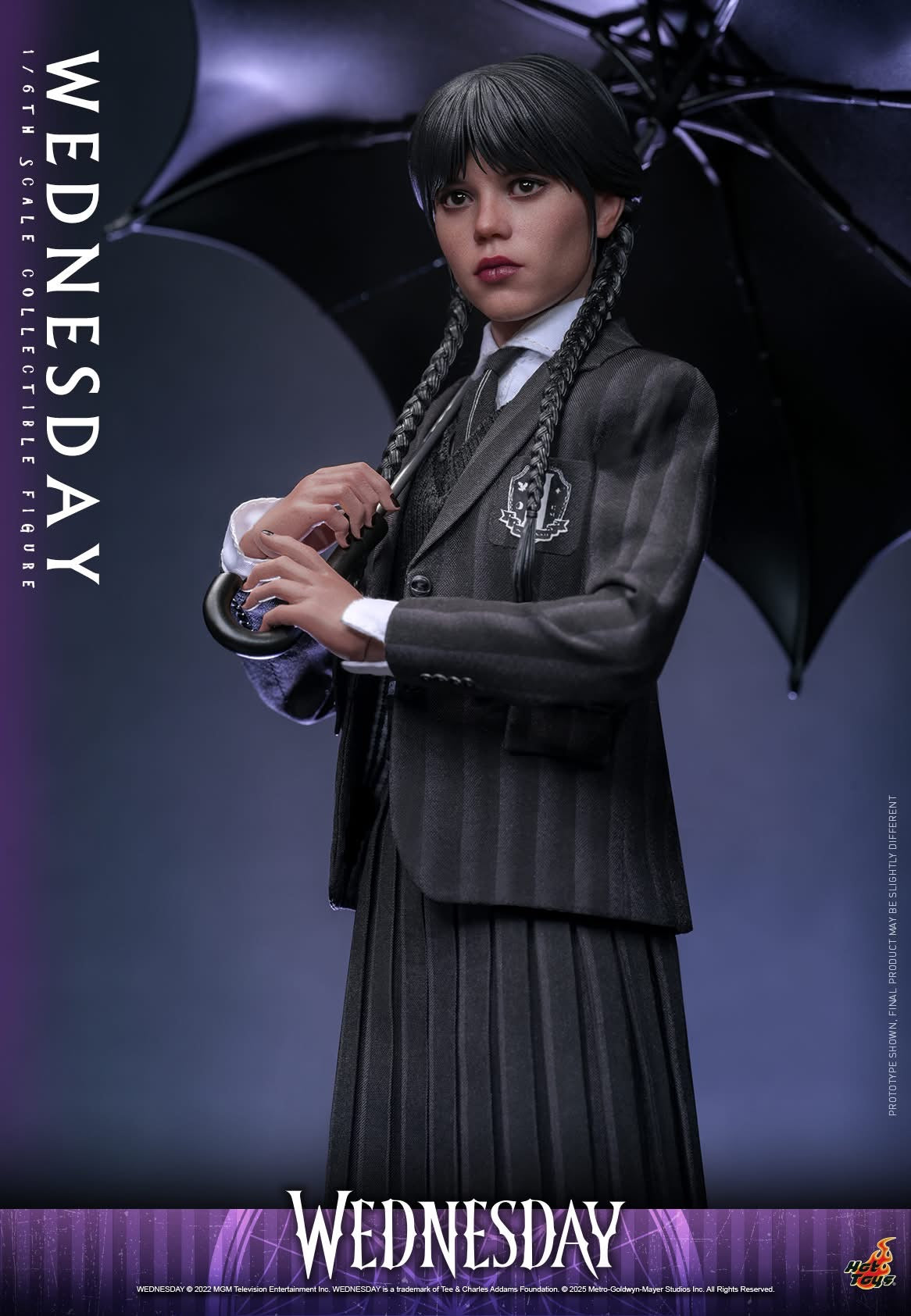 Preventa Figura WEDNESDAY - Wednesday (Netflix Series) marca Hot Toys TMS135 escala 1/6