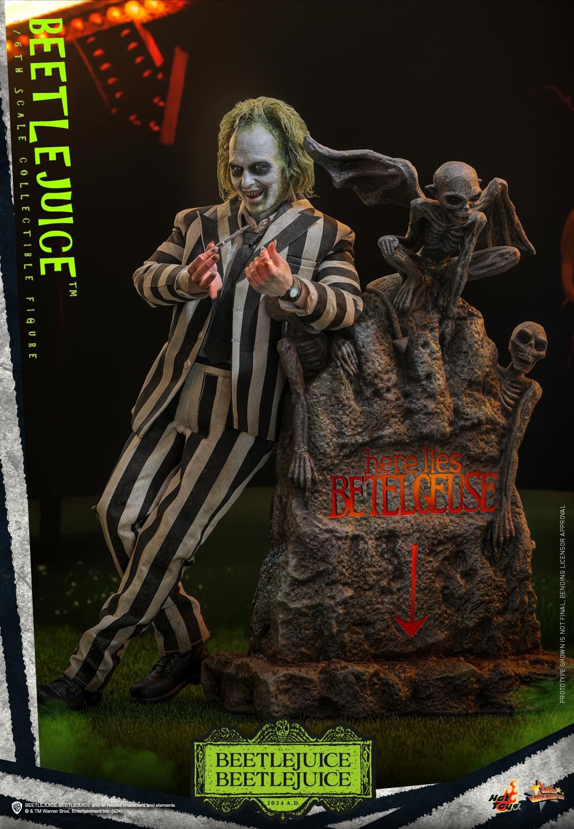 Preventa Figura Beetlejuice - Beetlejuice 2 marca Hot Toys MMS767 escala 1/6