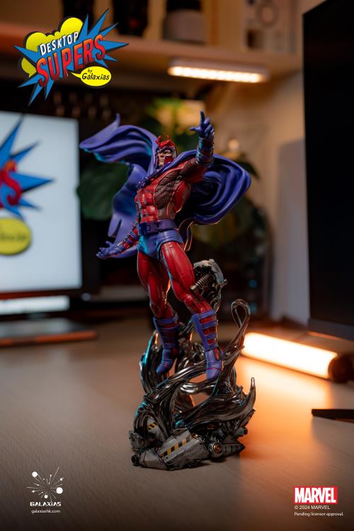 Pedido Estatua Magneto - Marvel Desktop Super marca Galaxias escala de arte 1/8