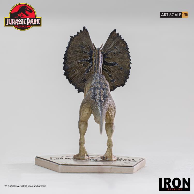 Pedido Estatua Dilophosaurus - Jurassic Park Icons - Limited Edition marca Iron Studios escala de arte 1/10
