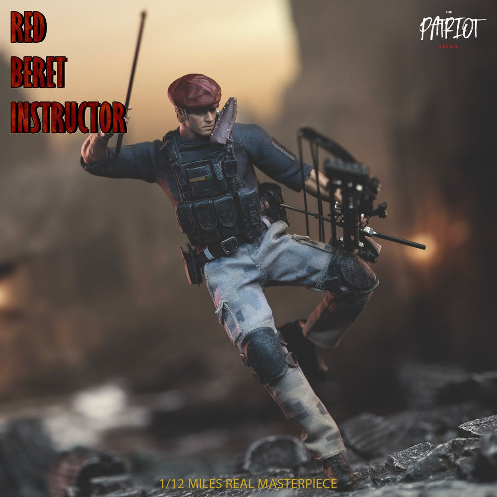 Pedido Figura Red Beret Instructor marca Patriot Studio PA017 escala pequeña 1/12