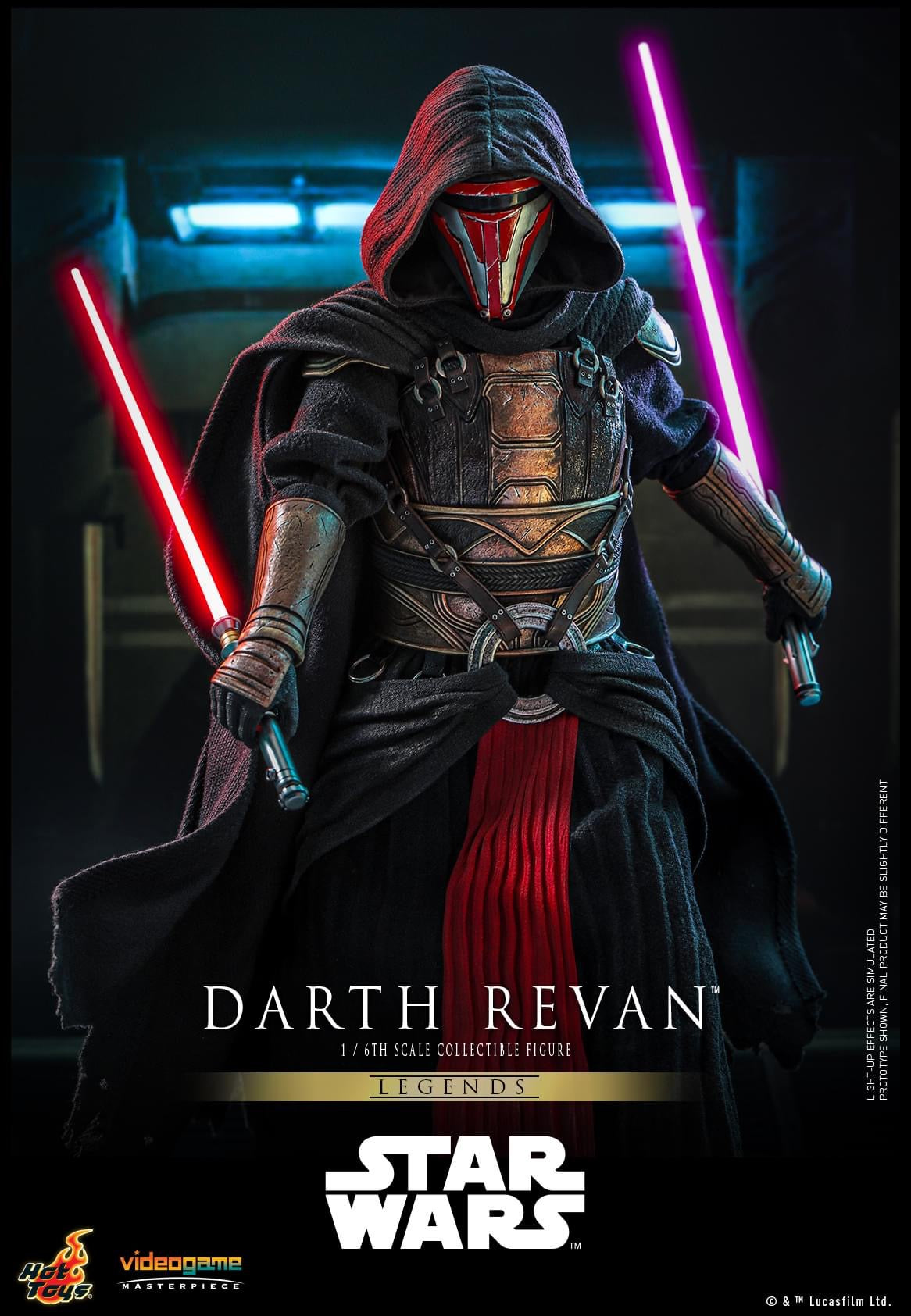 Pedido Figura Darth Revan - Star Wars Legends™ marca Hot Toys VGM62 escala 1/6