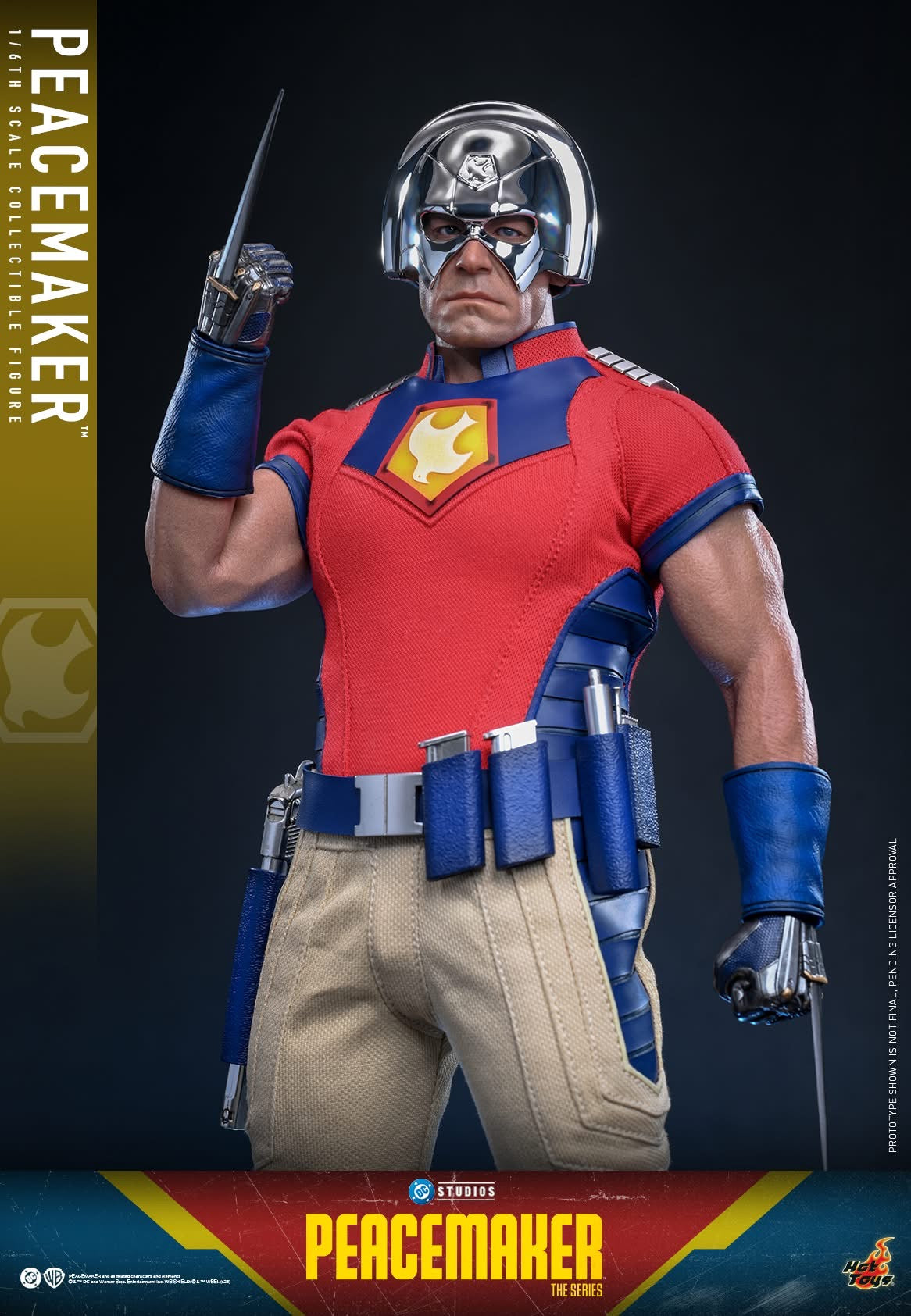 Preventa Figura Peacemaker - Season 2 marca Hot Toys TMS166 escala 1/6