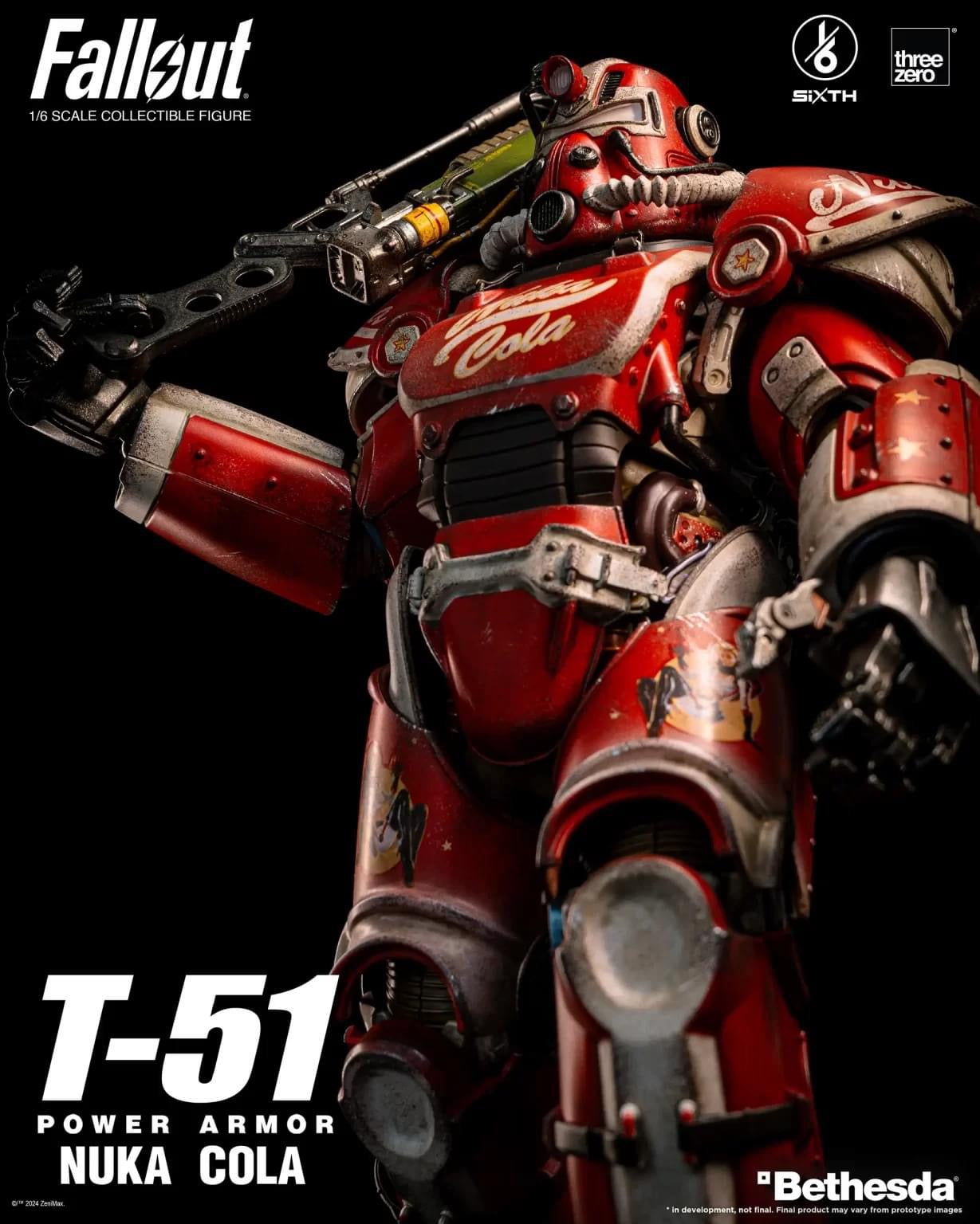 Pedido Figura T-51 (Nuka Cola) Power Armor - FALLOUT marca Threezero 3Z0773 escala 1/6