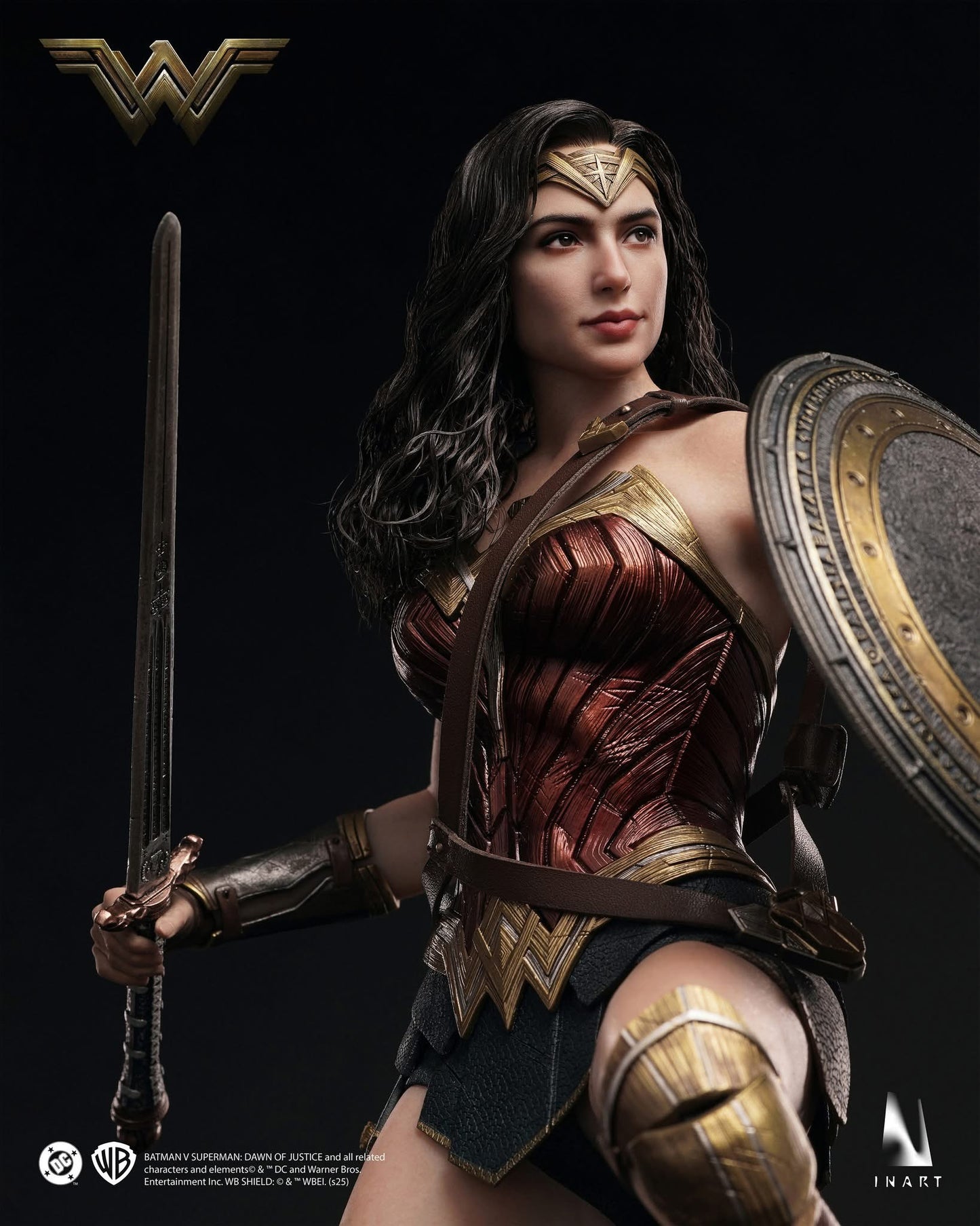 Preventa Figura Wonder Woman marca INART A023 escala 1/6