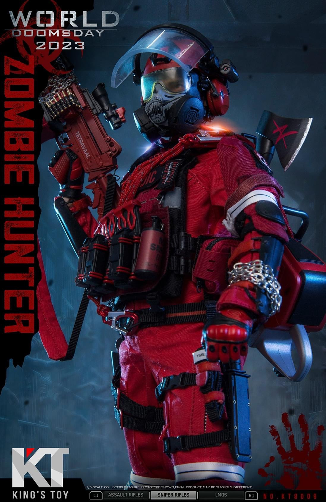 Pedido Figura Apocalypse - Zombie Hunter marca King's Toy KT8009 escala 1/6