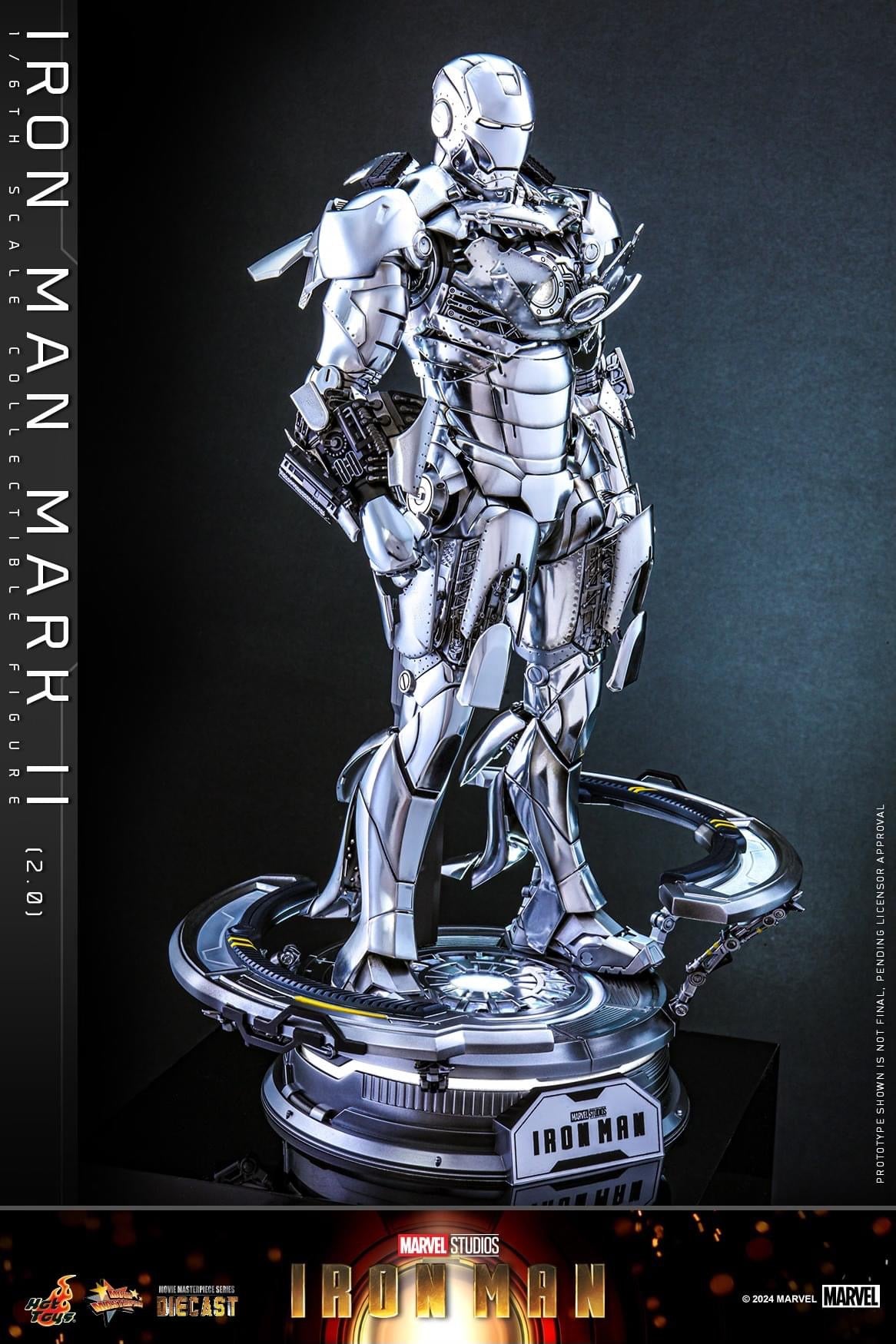 Preventa Figura Hot Toys Iron Man Mark II (2.0) marca Hot Toys MMS733 D59 escala 1/6