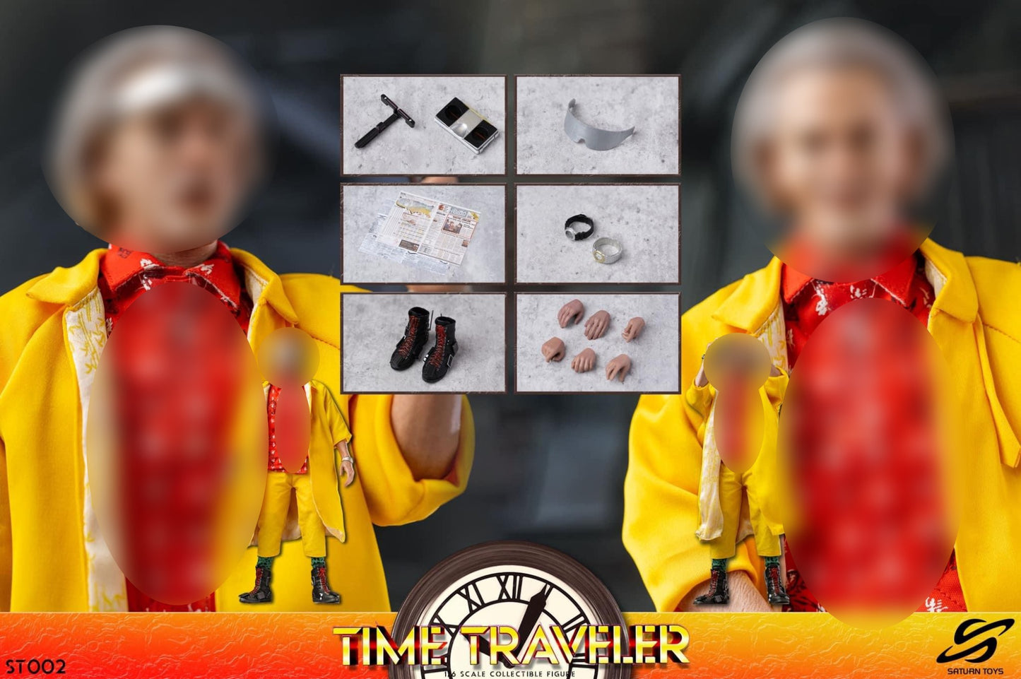 Preventa Figura Time Traveler marca Saturn Toys ST002 escala 1/6