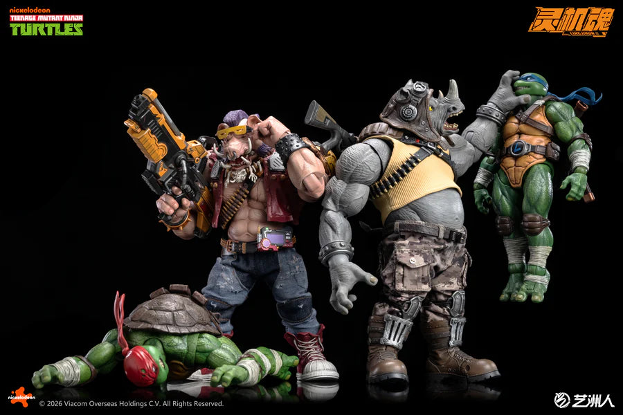 Preventa Figura Bebop - TMNT marca LINGJIHUN LJ004B escala 1/12