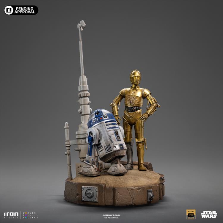 Pedido Estatua C-3PO y R2-D2 (DELUXE) - Star Wars: A New Hope - Limited Edition marca Iron Studios escala de arte 1/10