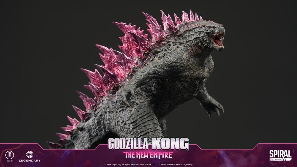 Pedido Estatua Godzilla Evolved Form (Heat Ray Version) - Godzilla x Kong: The New Empire - Hall of Fame marca Spiral Studio (27 cm)