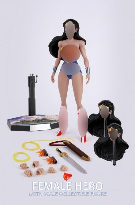 Pedido Figura Female Hero marca S-HERO SH007 escala 1/6