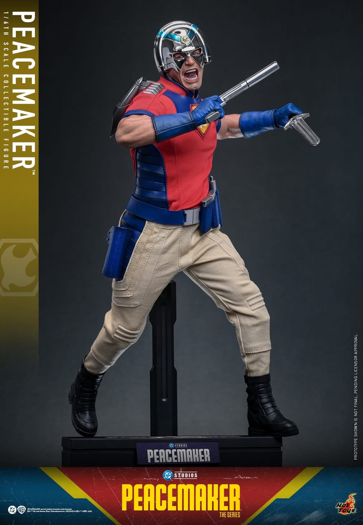 Preventa Figura Peacemaker - Season 2 marca Hot Toys TMS166 escala 1/6
