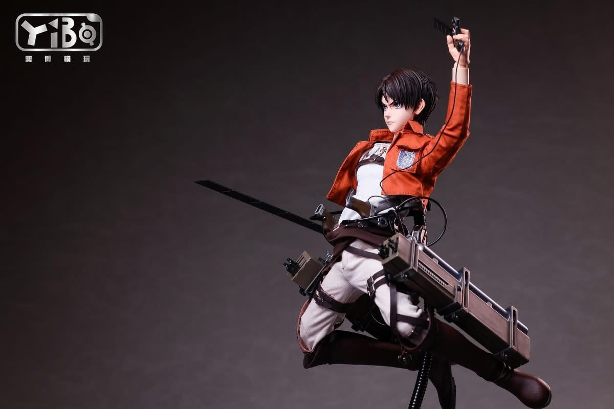 Preventa Figura Eren (pack doble) marca Yibo Toys YB-R2014 escala 1/6