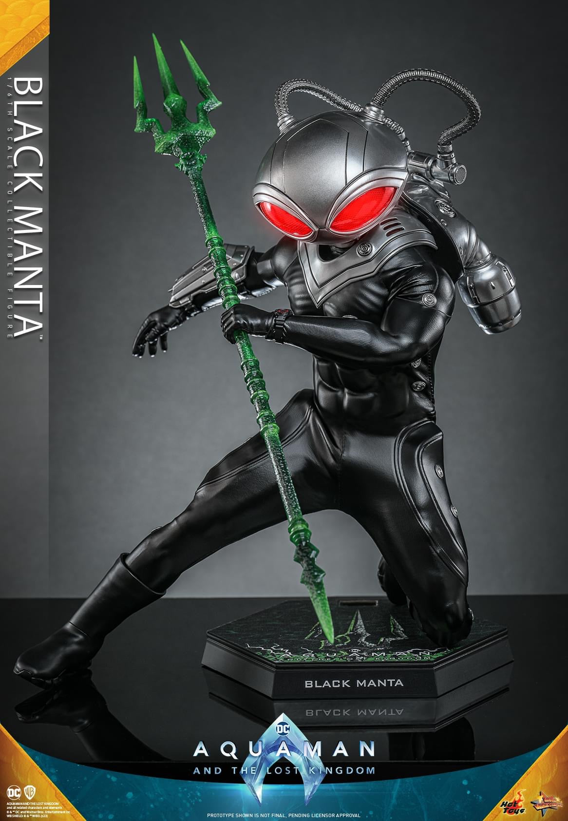 Pedido Figura BLACK MANTA - Aquaman 2 marca Hot Toys MMS739 escala 1/6