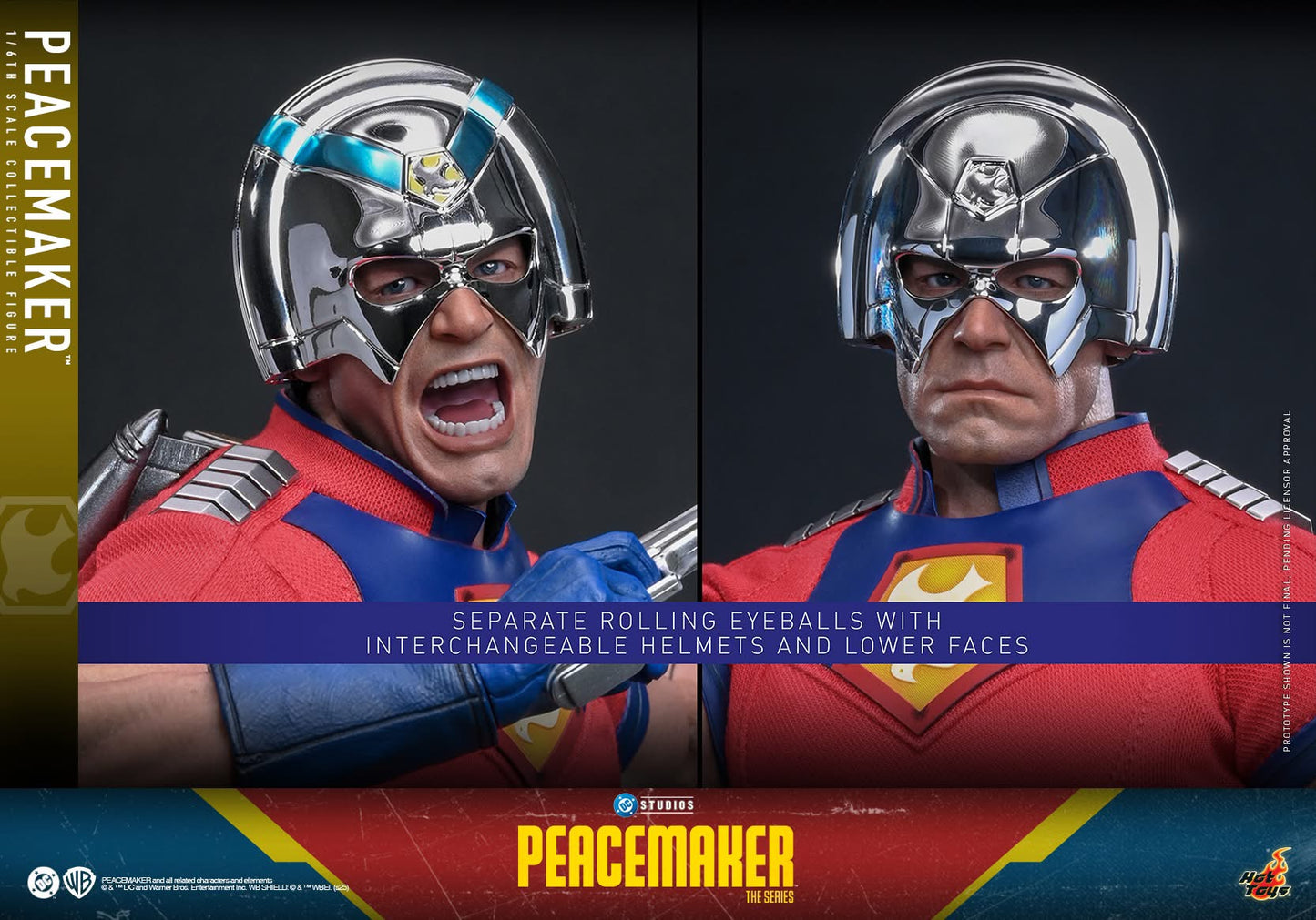 Preventa Figura Peacemaker - Season 2 marca Hot Toys TMS166 escala 1/6