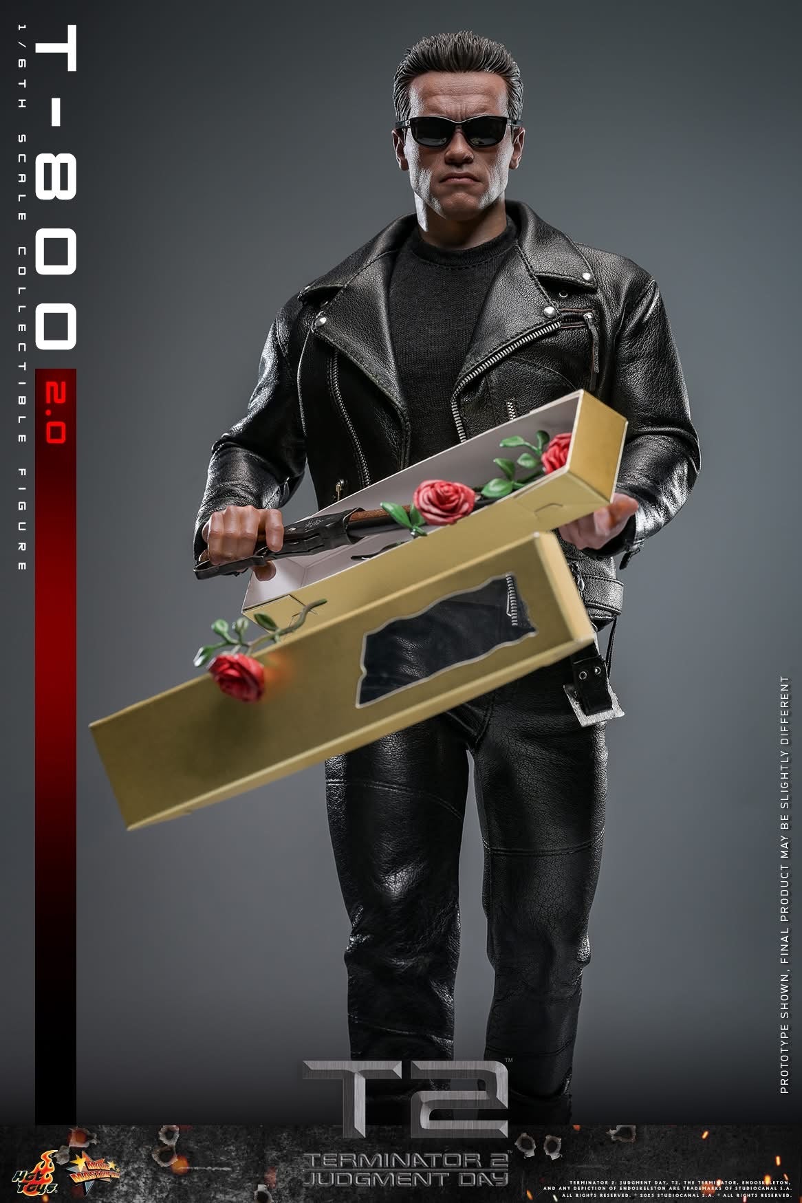 Preventa Figura T-800 (2.0) - Terminator 2: Judgment Day marca Hot Toys MMS795 escala 1/6