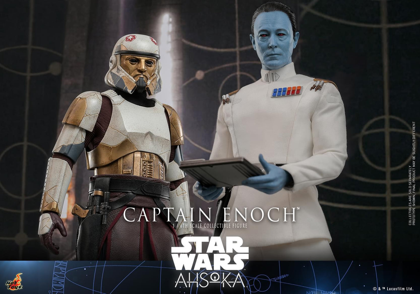 Pedido Figura CAPTAIN ENOCH - Star Wars: Ahsoka marca Hot Toys TMS120 escala 1/6