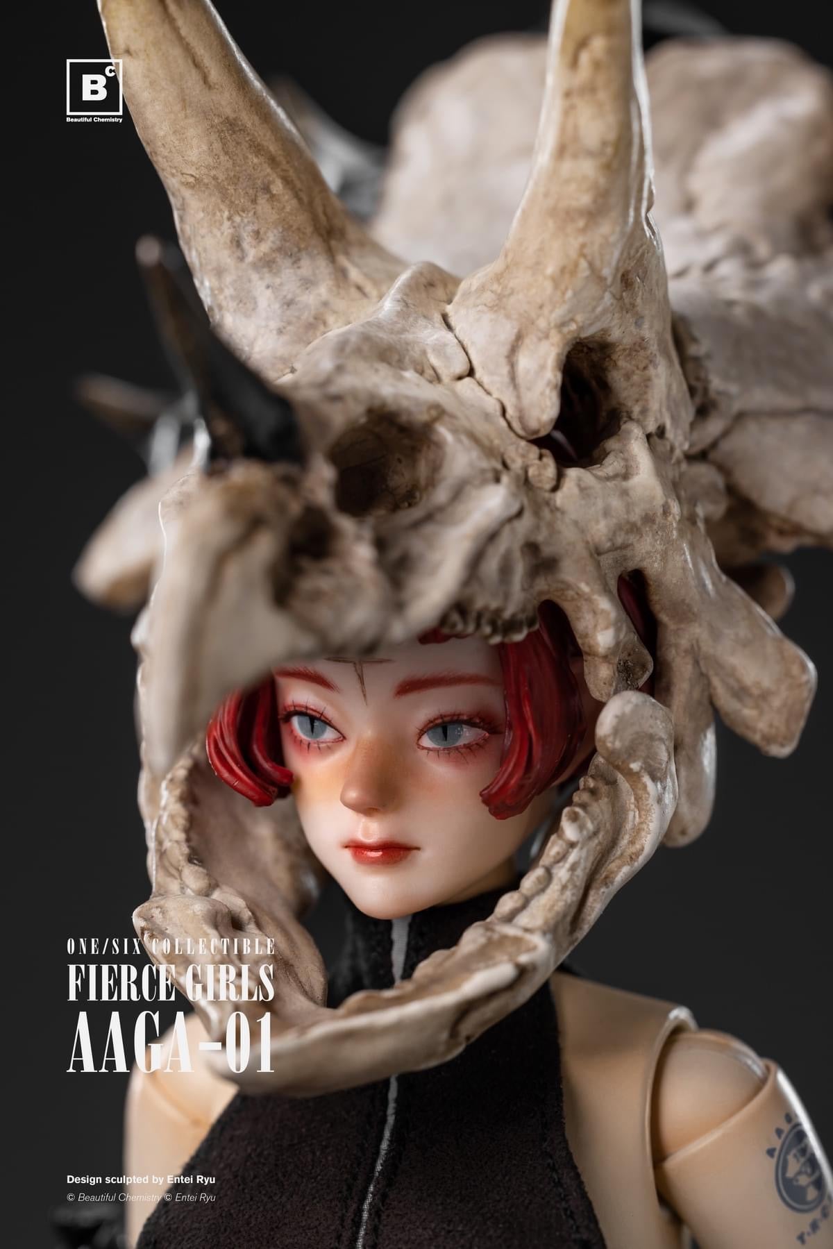 Preventa Figura Fierce Girls marca Beautiful Chemistry x Entei Ryu AAGA-01 escala 1/6 (ART TOY)