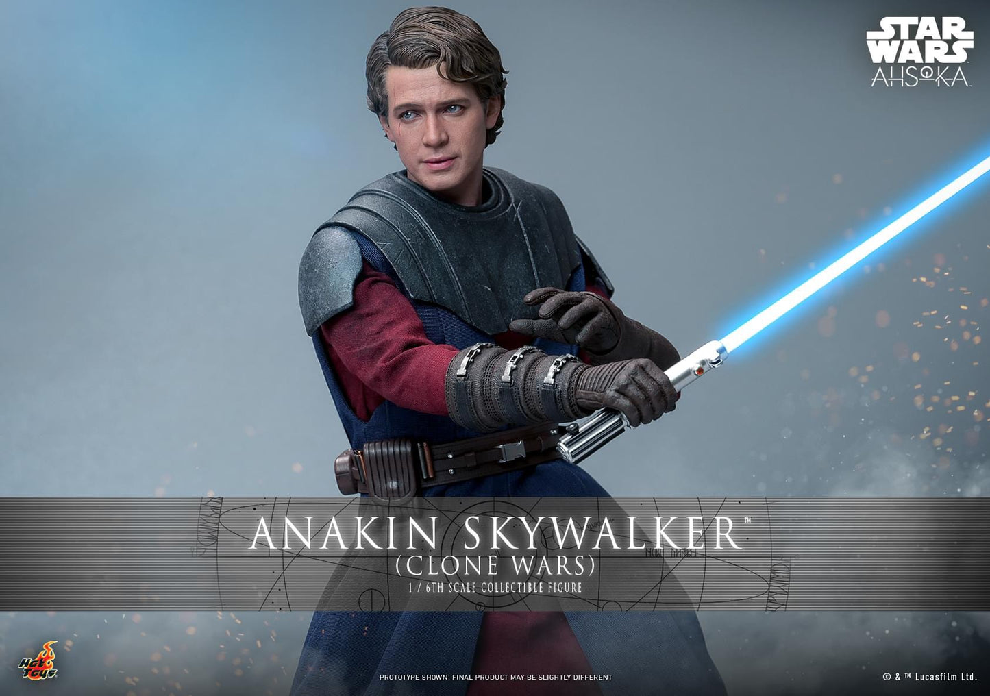 Pedido Figura Anakin Skywalker (Clone Wars) - Star Wars: Ahsoka ™ marca Hot Toys TMS129 escala 1/6