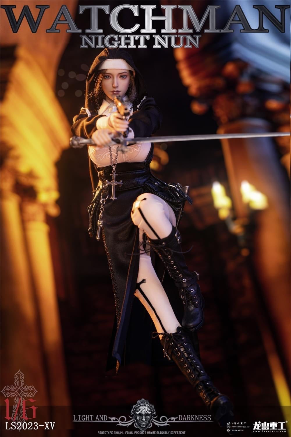 Pedido Figura Redemption of the Night Elena (2 versiones) marca Longshan LS2023-XV escala 1/6