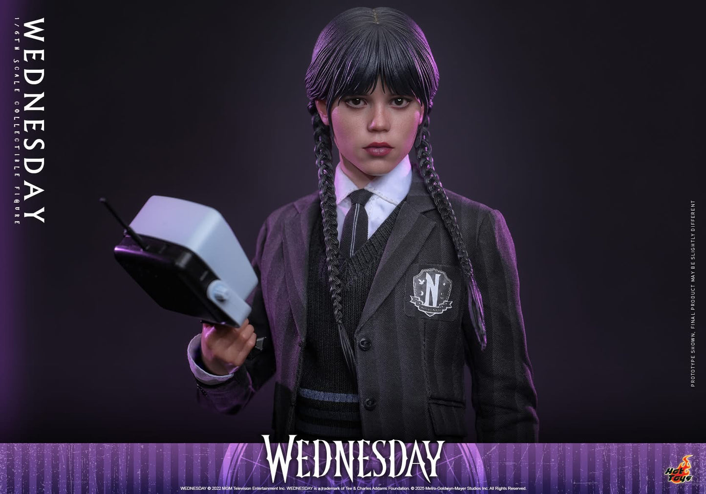 Preventa Figura WEDNESDAY - Wednesday (Netflix Series) marca Hot Toys TMS135 escala 1/6