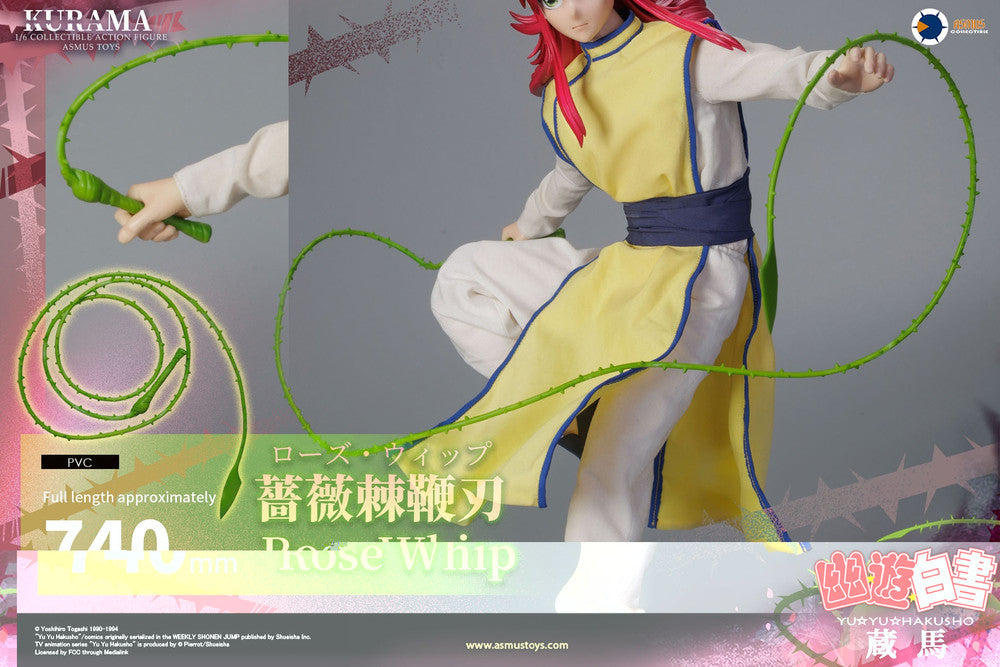 Preventa Figura Kurama (Luxury Edition) - Yu Yu Hakusho marca Asmus Toys YUYU003LUX escala 1/6