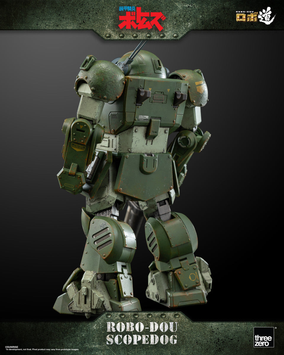 Pedido Figura ROBO-DOU Scopedog - Armored Trooper VOTOMS marca Threezero 3Z0190 (14.6 cm)