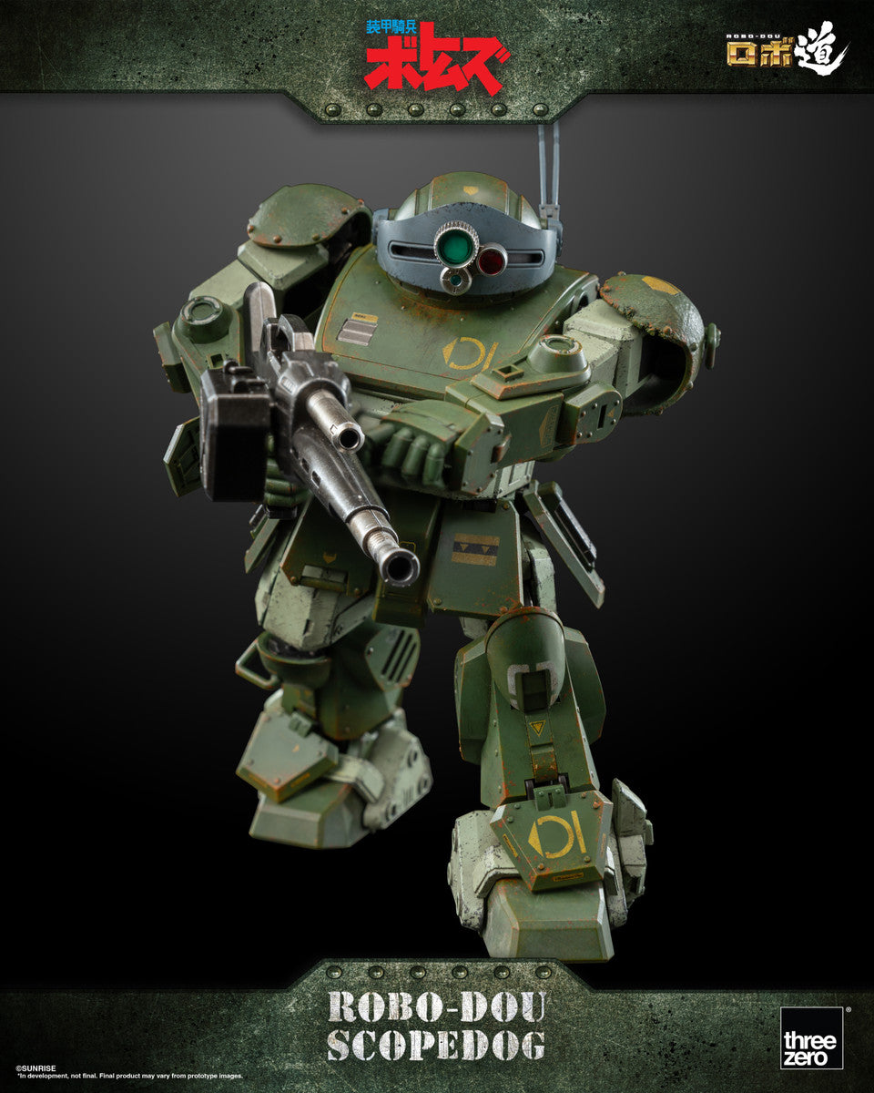 Pedido Figura ROBO-DOU Scopedog - Armored Trooper VOTOMS marca Threezero 3Z0190 (14.6 cm)