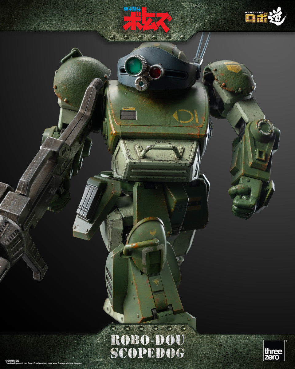 Pedido Figura ROBO-DOU Scopedog - Armored Trooper VOTOMS marca Threezero 3Z0190 (14.6 cm)