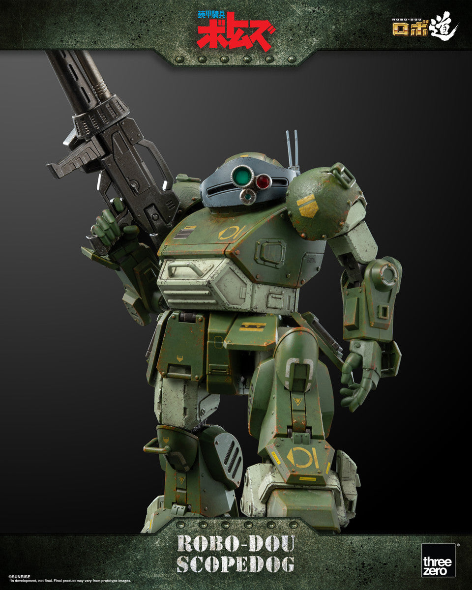 Pedido Figura ROBO-DOU Scopedog - Armored Trooper VOTOMS marca Threezero 3Z0190 (14.6 cm)