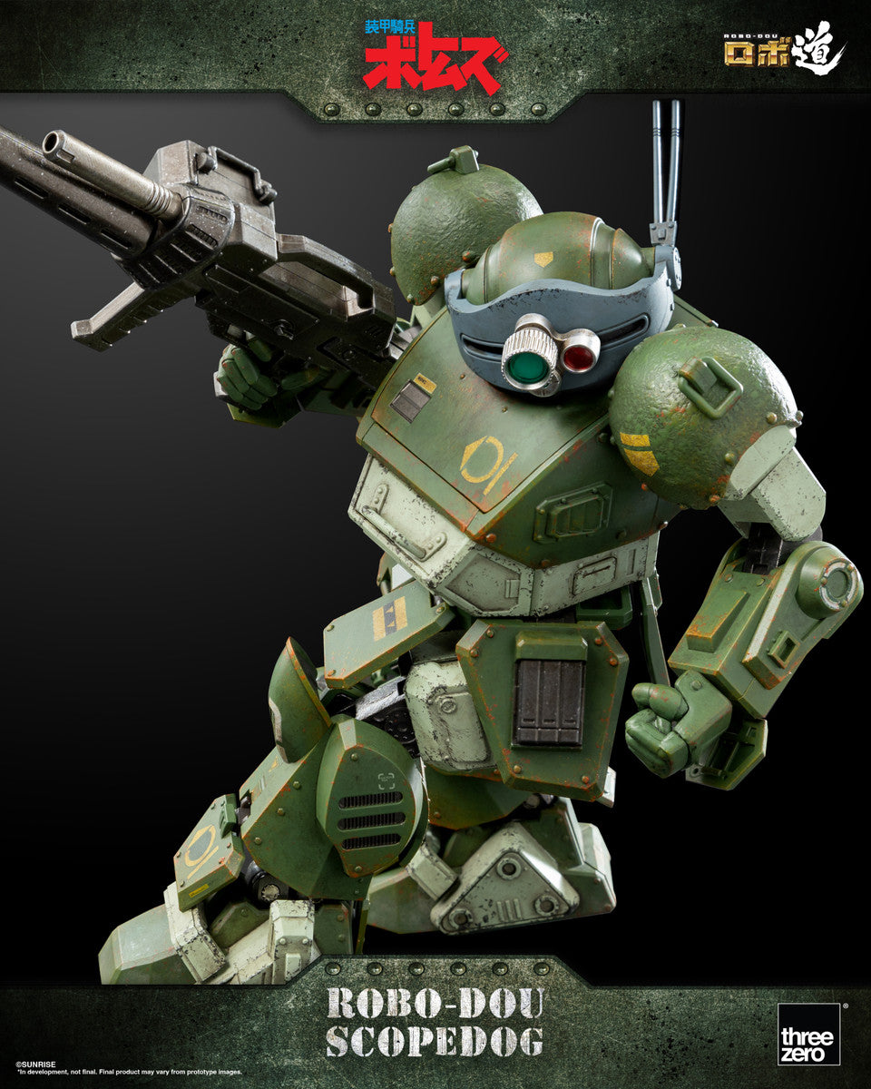 Pedido Figura ROBO-DOU Scopedog - Armored Trooper VOTOMS marca Threezero 3Z0190 (14.6 cm)