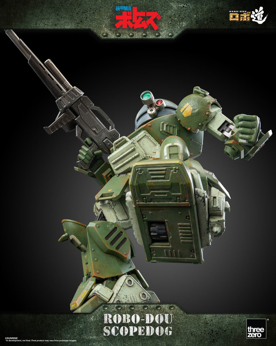 Pedido Figura ROBO-DOU Scopedog - Armored Trooper VOTOMS marca Threezero 3Z0190 (14.6 cm)