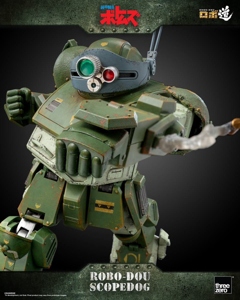 Pedido Figura ROBO-DOU Scopedog - Armored Trooper VOTOMS marca Threezero 3Z0190 (14.6 cm)