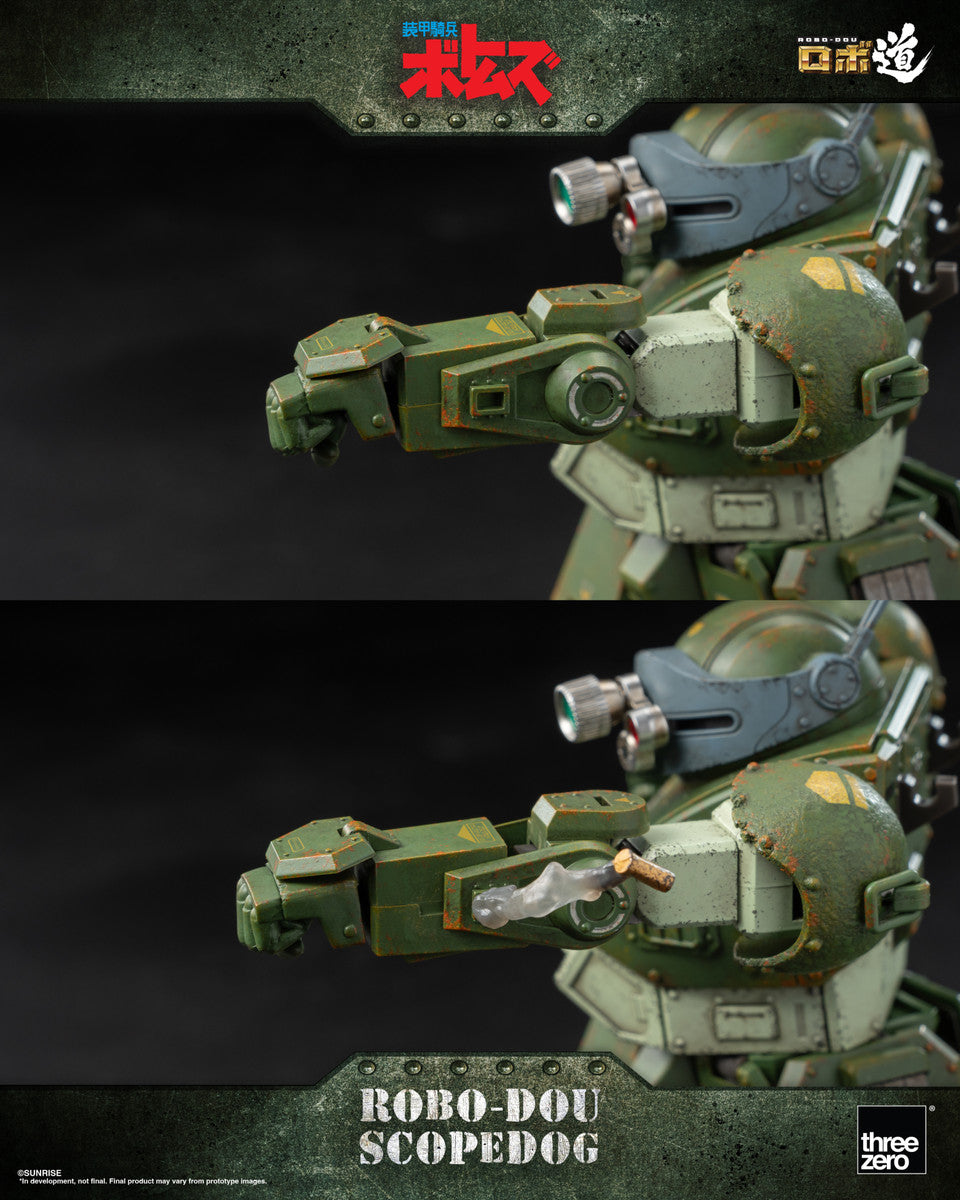 Pedido Figura ROBO-DOU Scopedog - Armored Trooper VOTOMS marca Threezero 3Z0190 (14.6 cm)
