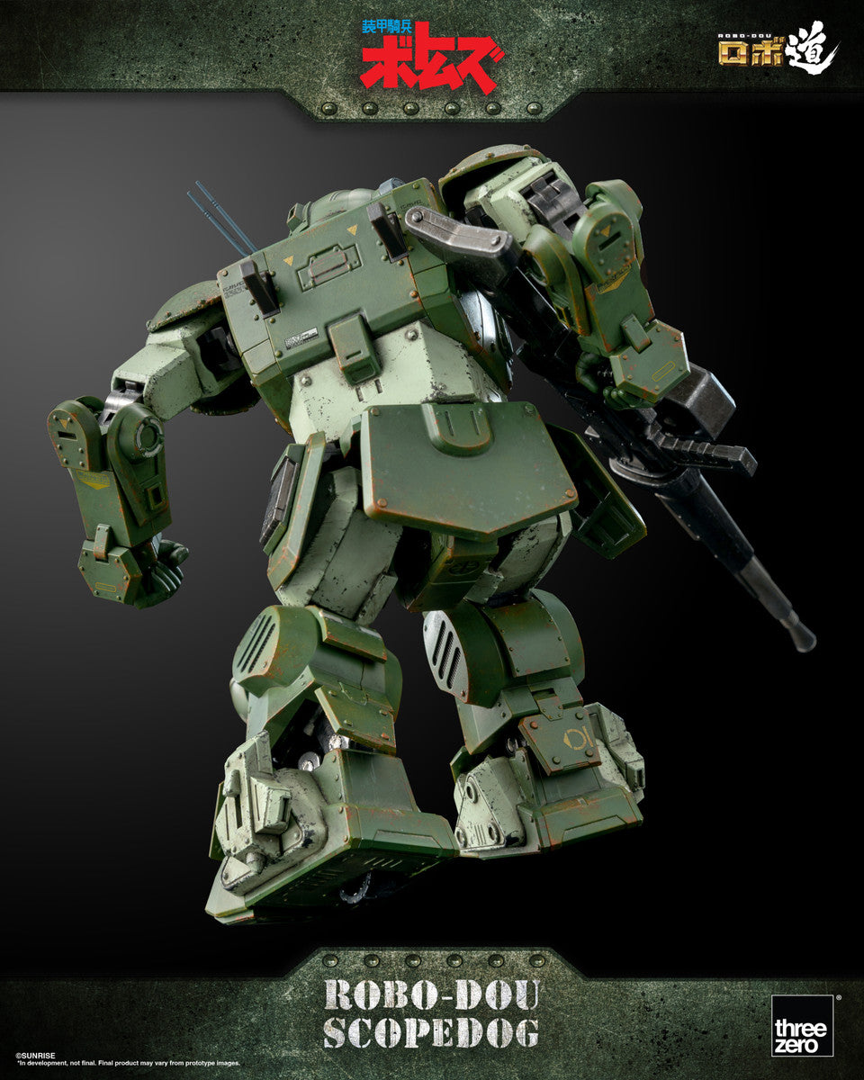 Pedido Figura ROBO-DOU Scopedog - Armored Trooper VOTOMS marca Threezero 3Z0190 (14.6 cm)