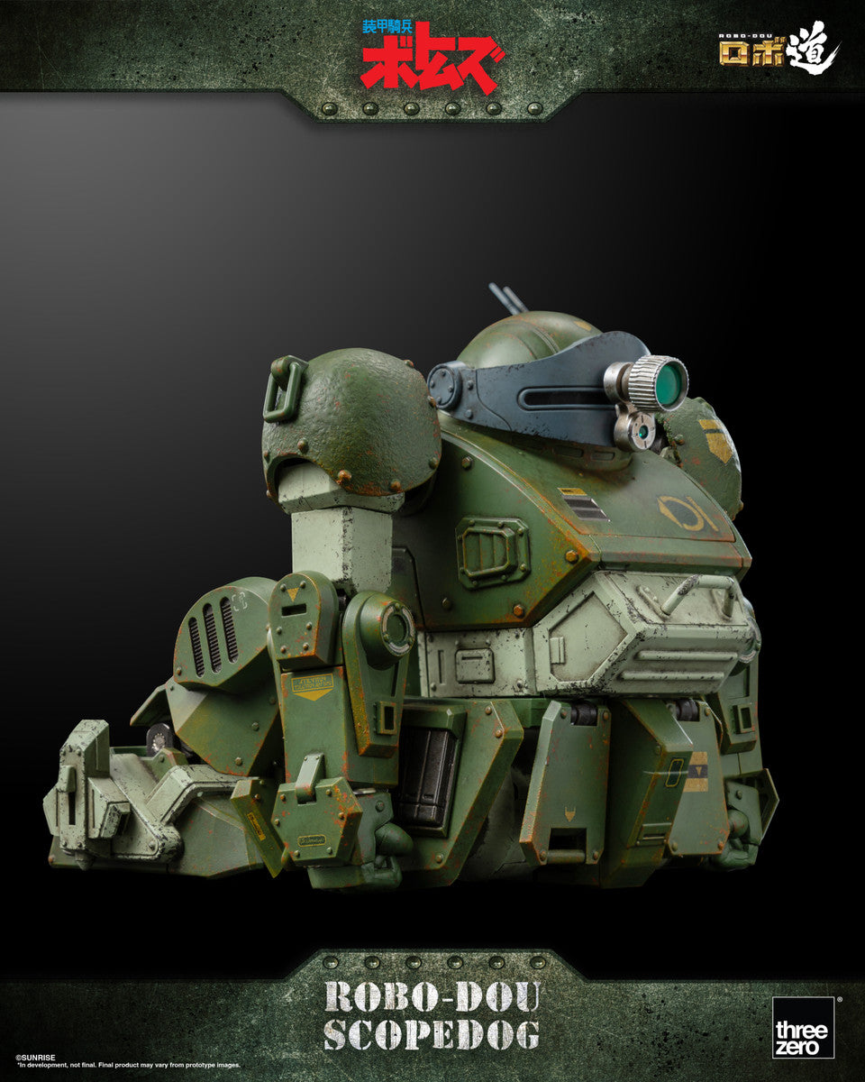 Pedido Figura ROBO-DOU Scopedog - Armored Trooper VOTOMS marca Threezero 3Z0190 (14.6 cm)