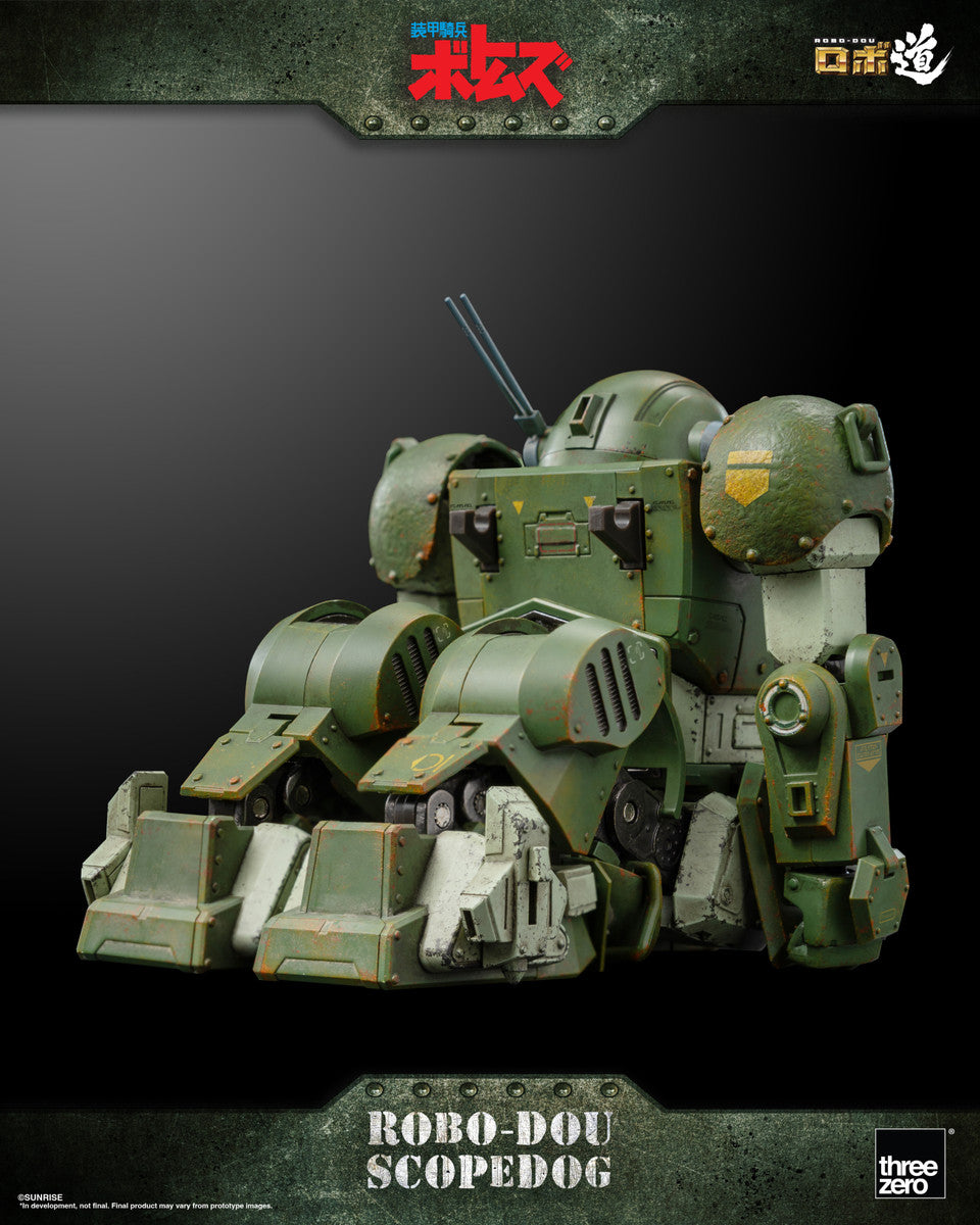 Pedido Figura ROBO-DOU Scopedog - Armored Trooper VOTOMS marca Threezero 3Z0190 (14.6 cm)