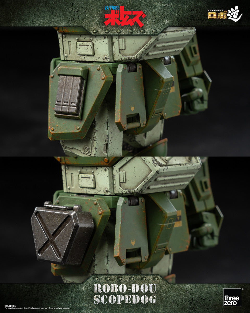Pedido Figura ROBO-DOU Scopedog - Armored Trooper VOTOMS marca Threezero 3Z0190 (14.6 cm)