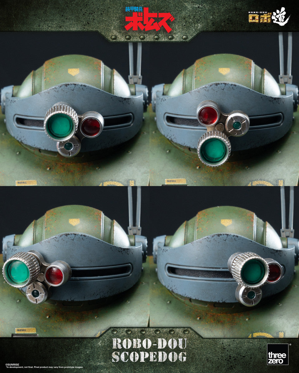 Pedido Figura ROBO-DOU Scopedog - Armored Trooper VOTOMS marca Threezero 3Z0190 (14.6 cm)