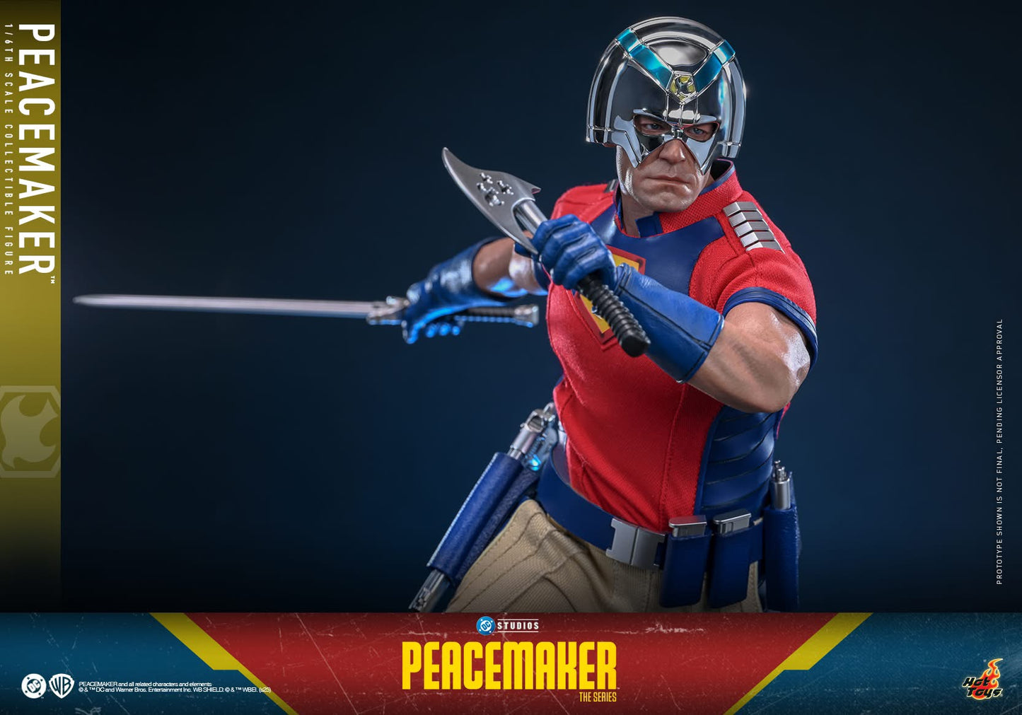 Preventa Figura Peacemaker - Season 2 marca Hot Toys TMS166 escala 1/6
