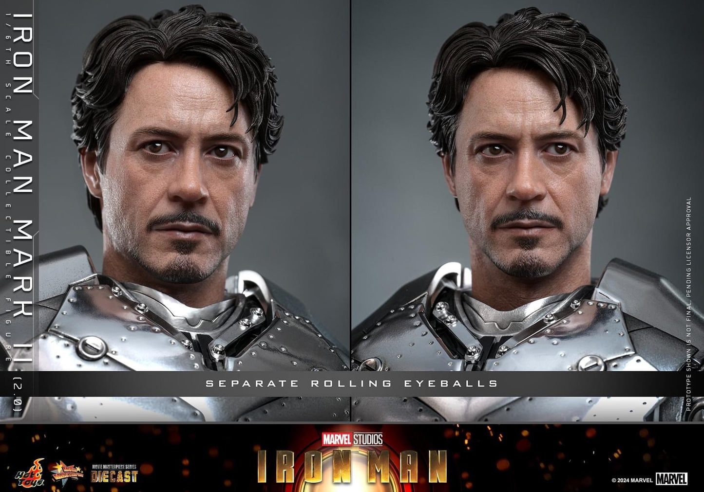 Preventa Figura Hot Toys Iron Man Mark II (2.0) marca Hot Toys MMS733 D59 escala 1/6