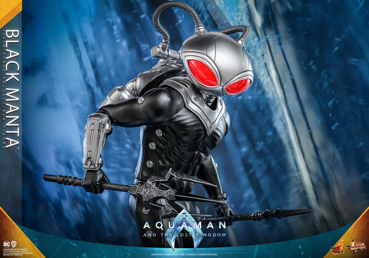 Pedido Figura BLACK MANTA - Aquaman 2 marca Hot Toys MMS739 escala 1/6
