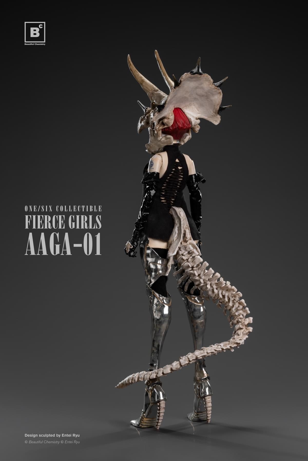 Preventa Figura Fierce Girls marca Beautiful Chemistry x Entei Ryu AAGA-01 escala 1/6 (ART TOY)